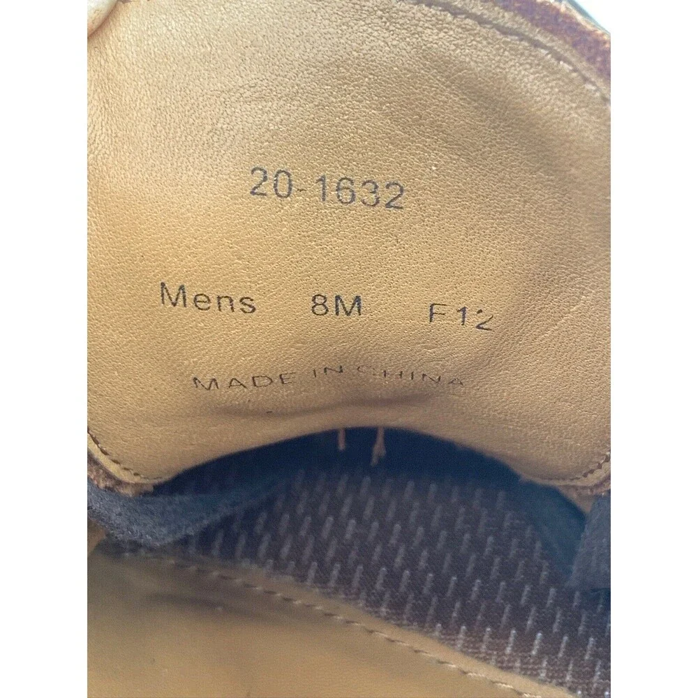 Johnston Murphy Mens 8 Oxfords Shoes XC4 Waterproof System Sheepskin Dual‎ Width